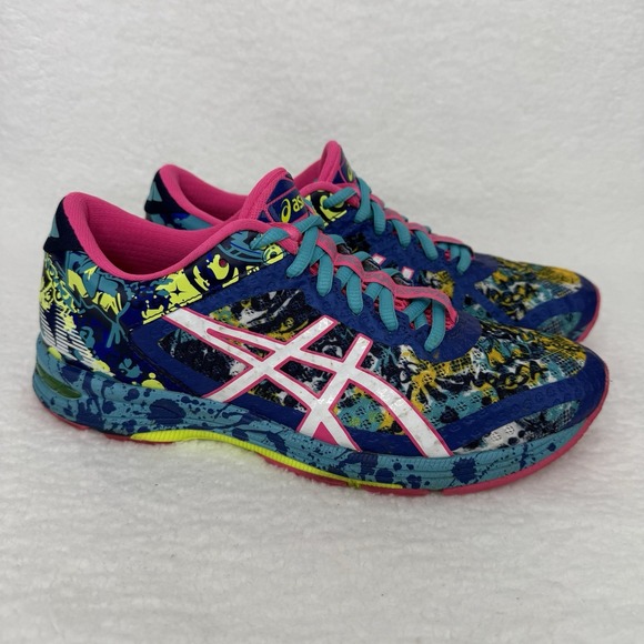 Asics Shoes - ASICS GEL-Noosa Tri 11 Women Running Shoes 9 Colorful Glow in Dark T676N